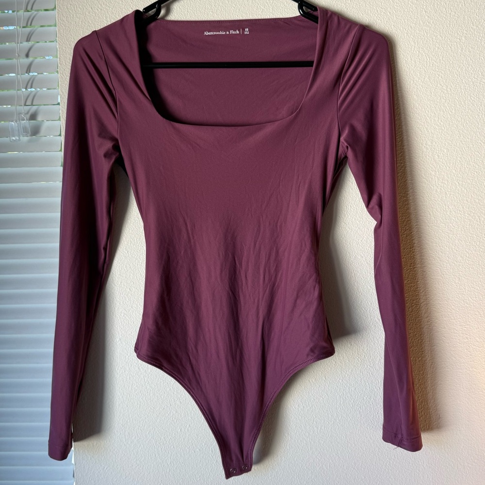 Abercrombie & Fitch Mauve Bodysuit